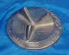 B'earthday Globe pewter candle holder