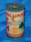 Wisconsin Sesquicentennial pillar candle